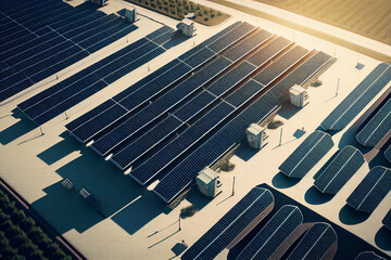 solar energy panels, photovoltaic modules, alternative electricity source generative ai