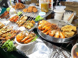 thai food on the market