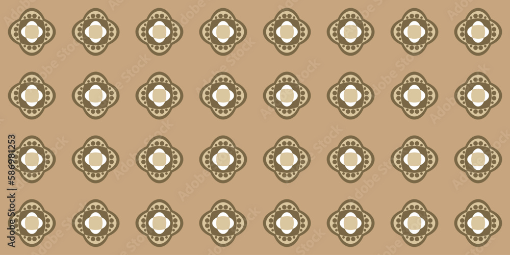 Poster background pattern with geometric style connected image setup