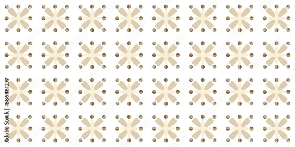 Poster background pattern with geometric style connected image setup