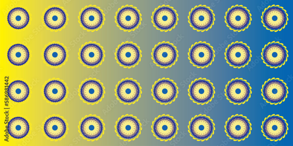 Poster background pattern with geometric style connected image setup