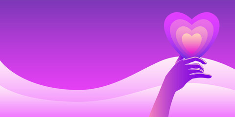 Bright Colorful Groovy Funny Gradient Texture Colored Nostalgic Positive Greeting Card, Birthday Party Invitation, T Shirt Print Pattern Background Template