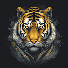 虎のイラスト