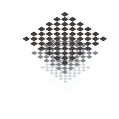 black and white checkered flag