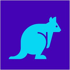 Quokka Logo. Icon design. Template elements