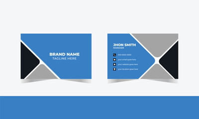 Corporate Modern Business Card Design Template Creative and Clean Business Card Name
Name Card Visiting Card Simple Card Vector Design Unique Business Card Design