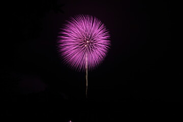 片貝まつりの花火