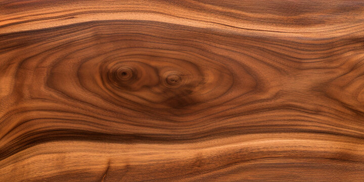 Wooden texture. Walnut wood texture. generative ai wood background. Walnut wooden plank background
