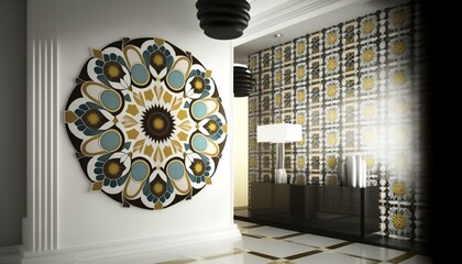 tiles are beautiful, patterned, simple