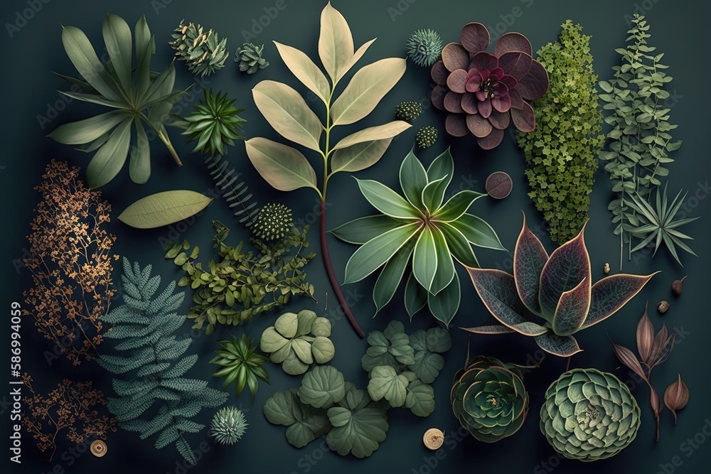 Poster wonderful examples of nature captured from an elevated viewpoint generative ai