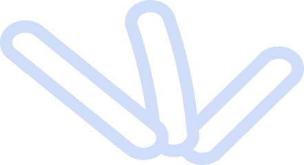 cute pastel doodle line element decoration