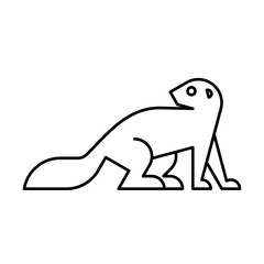 Xerus Logo. Icon design. Template elements