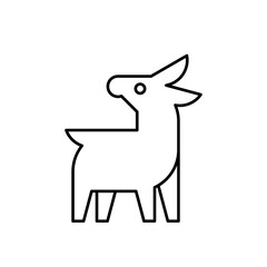 Donkey Logo. Icon design. Template elements