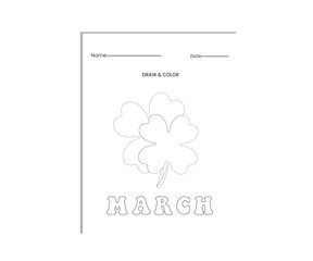 Months Handwriting Practice Worksheets