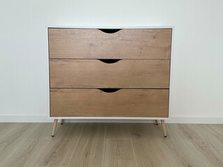wooden cabinet with drawers