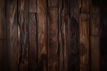 Fototapety  Dark wooden texture. Rustic three-dimensional wood texture. Wood background. Modern wooden facing background