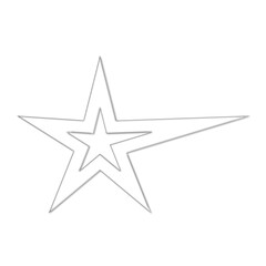 Abstract Y2K Element Isolated on Transparent Background, 3D Glass Shape, Universal Geometric Design Graphic