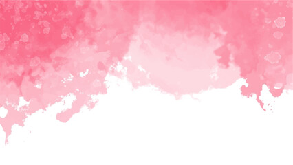 Abstract pink watercolor background for your design, watercolor background concept, vector.