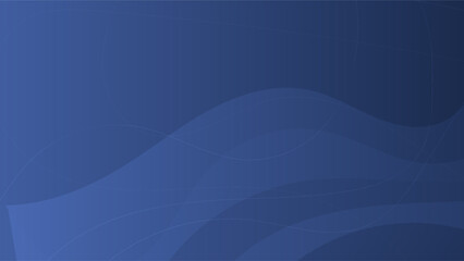 Abstract blue background and curve shape, background with copy space for design, vector.