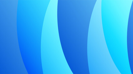 Abstract blue background and curve shape, background with copy space for design, vector.