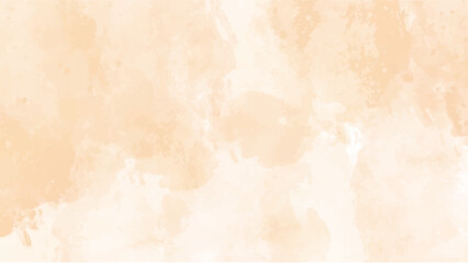 Abstract orange watercolor background for your design, watercolor background concept, vector.
