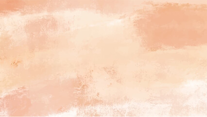 Abstract orange watercolor background for your design, watercolor background concept, vector.
