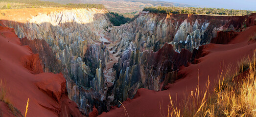 Ankarokaroka Canyon in the Ankaranfantsika National Park, Madagascar