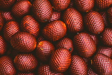 red aguaje fruits