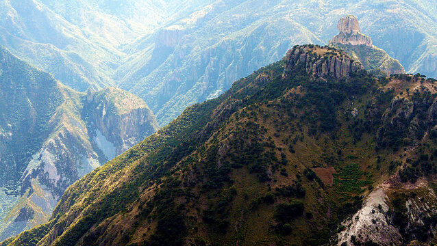 Copper Canyon in the State of Sinaloa, Mexico