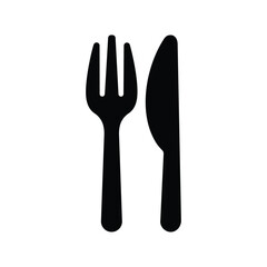 Spoon, knife, fork icon. Ready to use vector elements for restaurant logo.