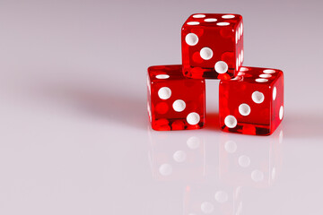 Dice for board game and role-playing game