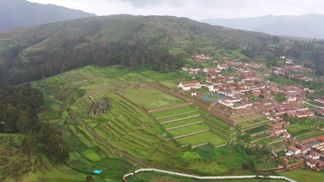 zona arqueol&oacute;gica de chinchero. Cusco. Per&uacute;