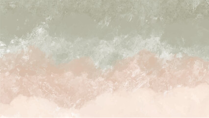 Abstract earth tone watercolor background for your design, watercolor background concept, vector.