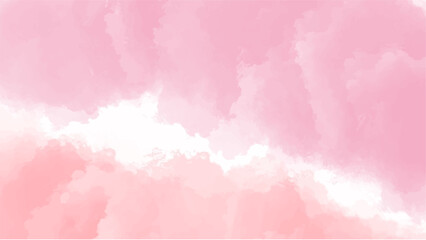 Abstract pink watercolor background for your design, watercolor background concept, vector.