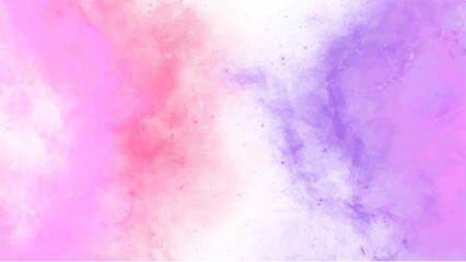 Abstract pink watercolor background for your design, watercolor background concept, vector.