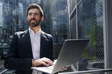 Elegant manager looking confident and determined