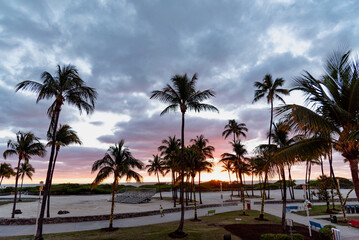 Fototapeta na wymiar view of Miami city in Florida USA