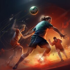Sport Game Art Video Games Wallpaper Background