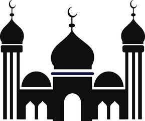 taj mahal vector illustration