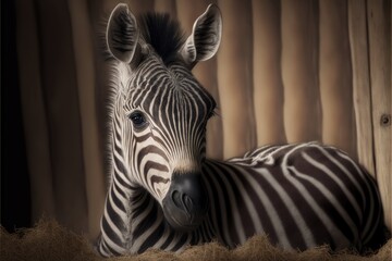 zebra in the zoo, generative ai