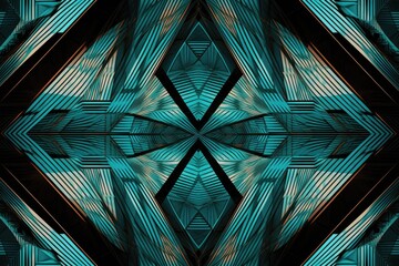 abstract background image that incorporates geometric shapes and patterns to create a sense of order and symmetry Generative AI