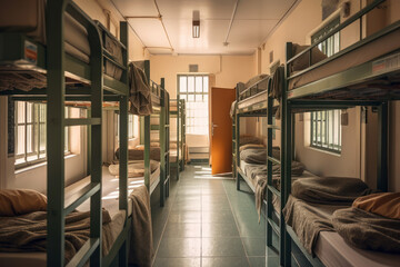 modern living room, generative ai