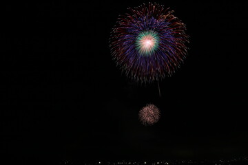 Fototapeta premium 八代花火大会