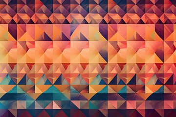 abstract background image that incorporates geometric shapes and patterns to create a sense of order and symmetry Generative AI