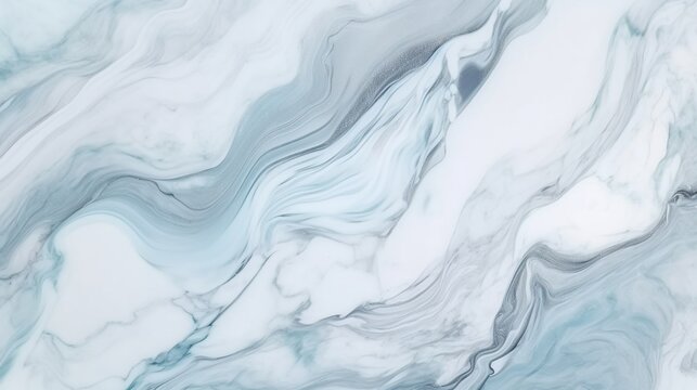 Abstract blue liquid fluid art background. AI