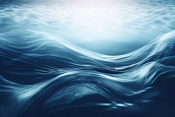 abstract background image that represents the flow and movement of water, with waves and ripples Generative AI