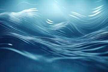 abstract background image that represents the flow and movement of water, with waves and ripples Generative AI