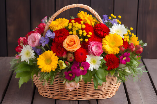 Realistic Flower Bouquet for Every Occasion - Generated by Generative AI
