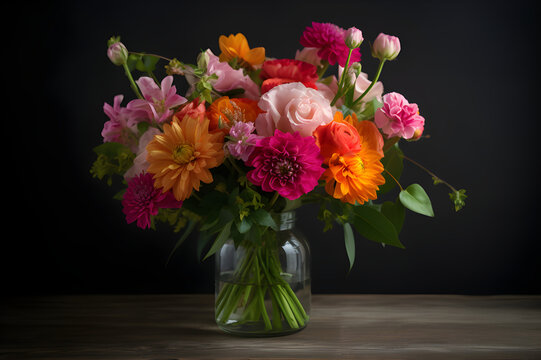 Realistic Flower Bouquet for Every Occasion - Generated by Generative AI