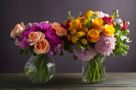 Realistic Flower Bouquet for Every Occasion - Generated by Generative AI